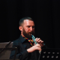 Ben Opie wowing on the oboe.